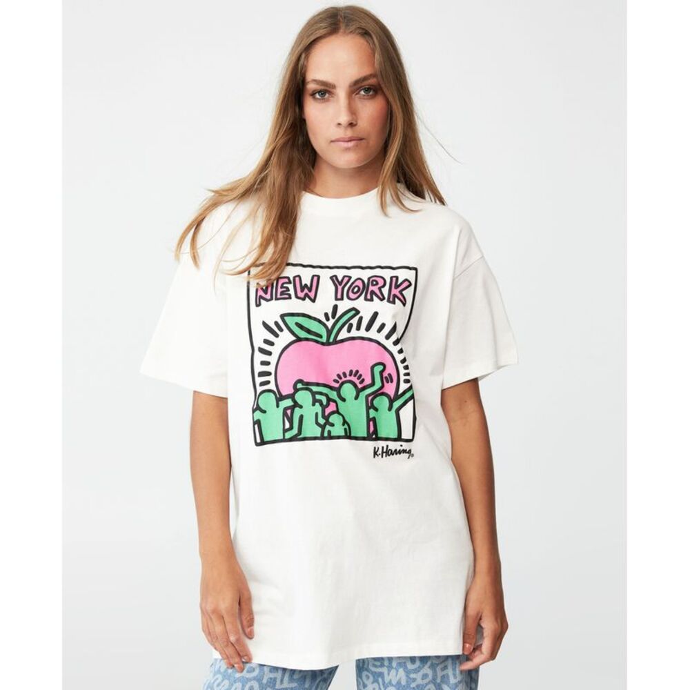 COTTON ON Women's Special Edition Keith Haring T-Shirt
